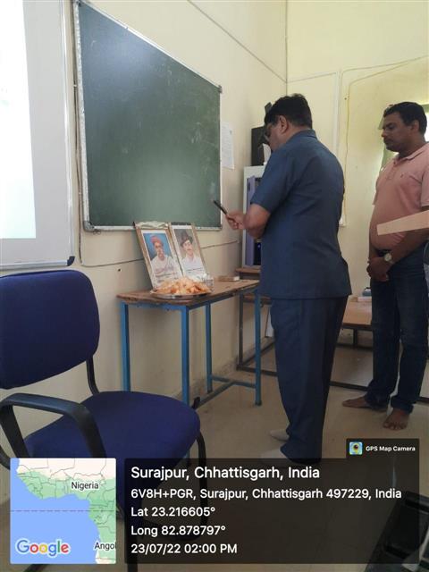 लोकमान्य बाल गंगाधर तिलक एवं चंद्रशेखर आजाद
