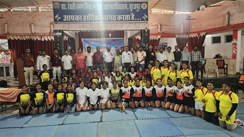 एक दिवसीय परिक्षेत्र कबड्डी (महिला वर्ग) प्रतियोगिता कार्यक्रम का आयोजन